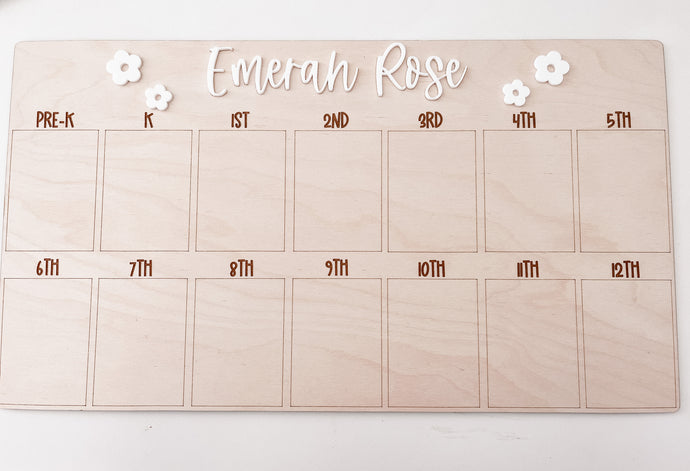 School picture frame